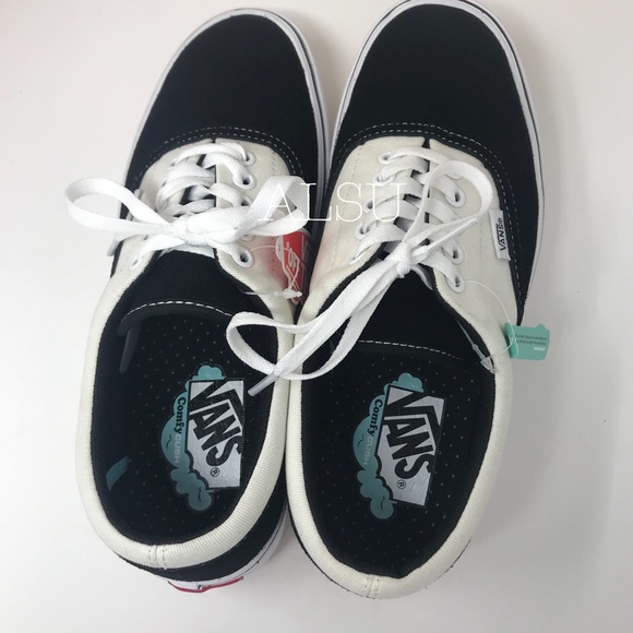 VANS Comfycush Era Suede Canvas Black Mars W - Picture 7 of 8